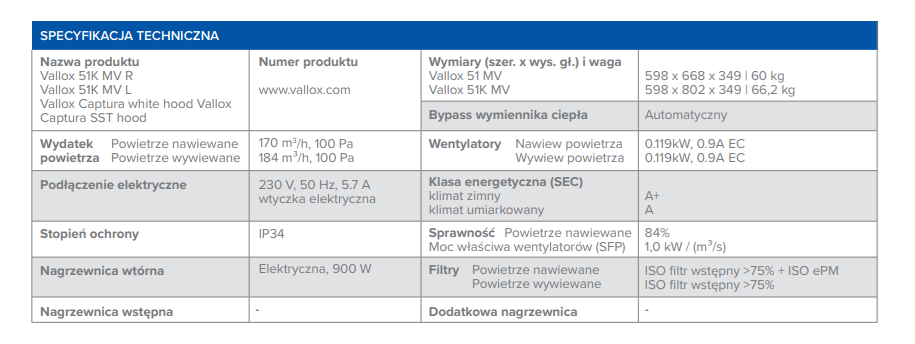 Vallox 51 - obrazek 6